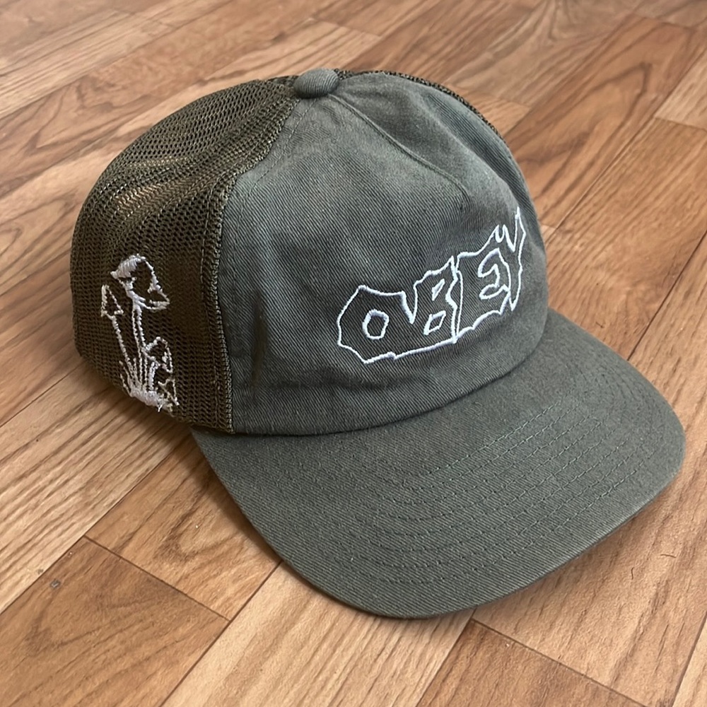 OBEY Disobey Mens Trucker Hat